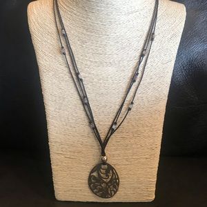 Silpada Filigree Pendant Necklace